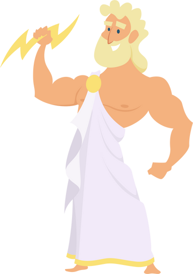 Greek God Ancient Zeus Athena